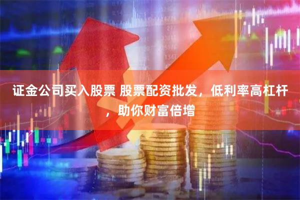 证金公司买入股票 股票配资批发，低利率高杠杆，助你财富倍增